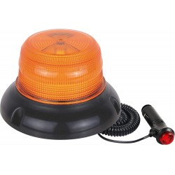 Rotativo LED Emergencia Homologado 12V-24V Ámbar Advertencia con Mástil  Extensible telescópico para motocicletas Nuevo