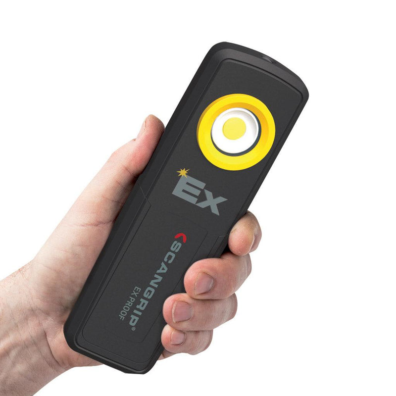 UNI-EX – Lámpara LED ATEX Recargable Zona 0/20 con Imán, Gancho y Cabezal 180° - Autowin24