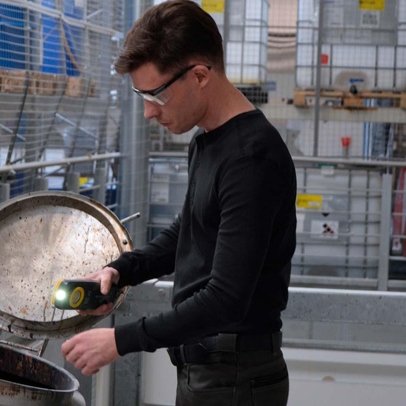 UNI-EX – Lámpara LED ATEX Recargable Zona 0/20 con Imán, Gancho y Cabezal 180° - Autowin24