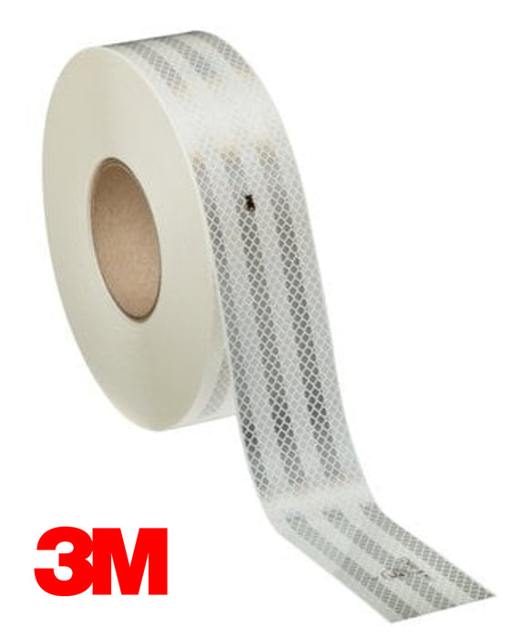 3M™ White Reflective Tape Series 983-10 | Safety and High Visibility