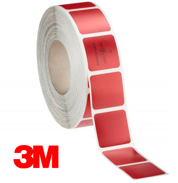 Cinta Reflectante 3M™ Serie 957 Roja | Alta Visibilidad y Flexibilidad