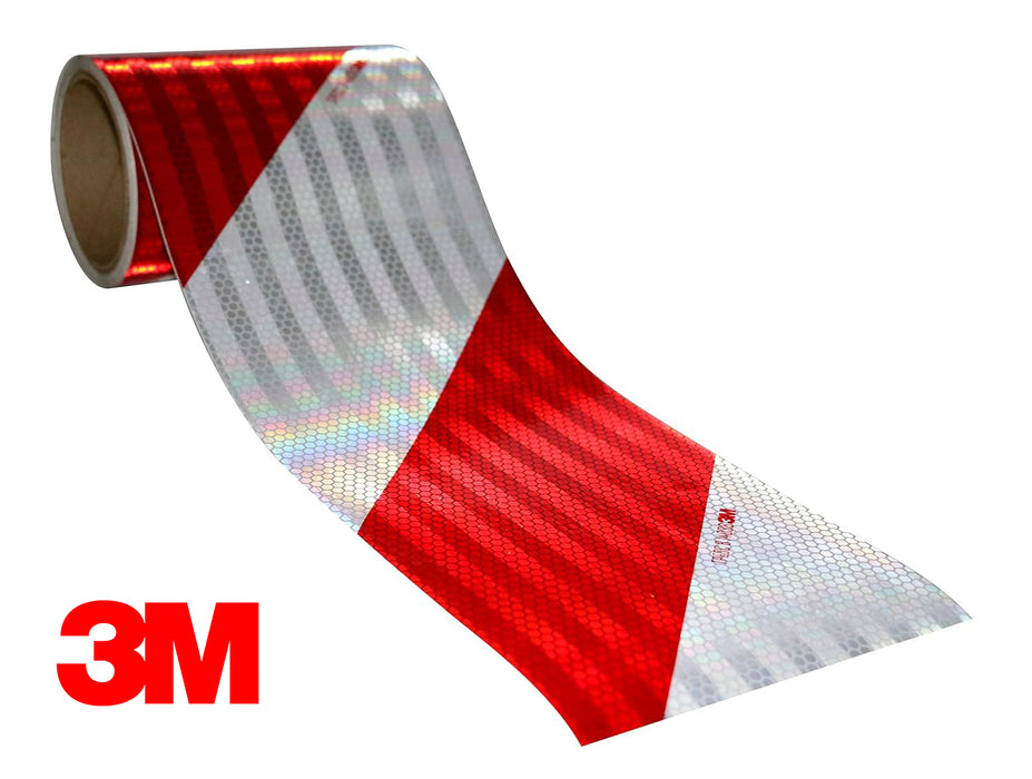 3M™ V2 Reflective Tape Red/White | High Visibility Kit 2 Rolls