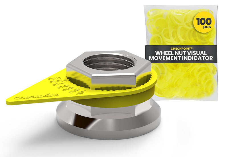 Indicadores de afloje de rueda CHECKPOINT Amarillo - Autowin24
