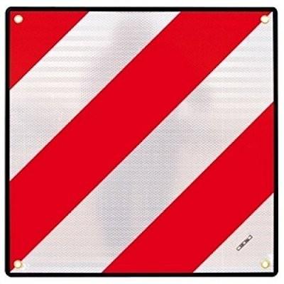 Placa V20 de Aluminio 50x50 cm – Homologada y Perforada para Carga Sobresaliente - Autowin24