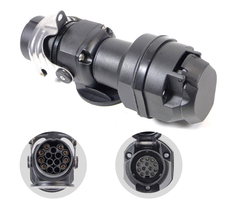 24V to 12V 15P to 13P Voltage Converter for Truck Trailer