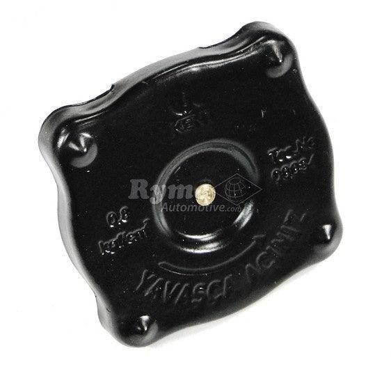 Universal Square Black Radiator Cap