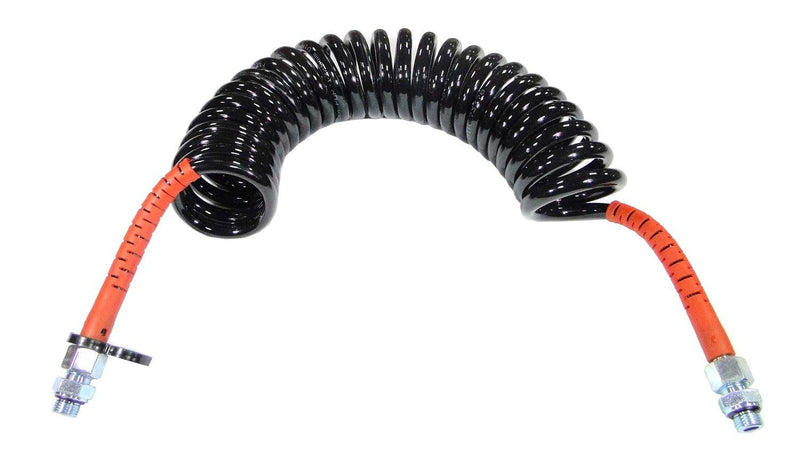Serpentin de aire de Poliuretano Homologado DIN 74323-74324-73378 Negro - Rojo - Autowin24