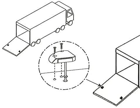 Módulo Destellante de Emergencia LED Ámbar para Plataforma Elevadora - Autowin24