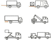 Módulo Destellante de Emergencia LED Ámbar para Plataforma Elevadora - Autowin24