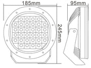 Faro Auxiliar Homologado LED 7” | 6.080 Lúmenes, Máxima Potencia y Durabilidad - Autowin24