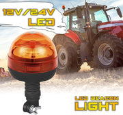 Rotativo LED Flexible Homologado R65 - Alta Potencia con Montaje DIN - Autowin24