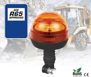 Rotativo LED Flexible Homologado R65 - Alta Potencia con Montaje DIN - Autowin24