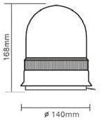 rotativo-de-emergencia-ambar-led-homologado-r65-con-base-magnetica