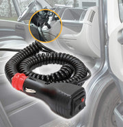 Rotativo LED Ámbar Flexible R65 Monster Alta Potencia y Base DIN - Autowin24