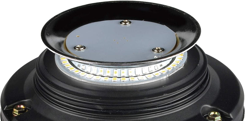 Rotativo LED Ámbar R65 45 LEDs Doble Flash y Base Magnética - Autowin24