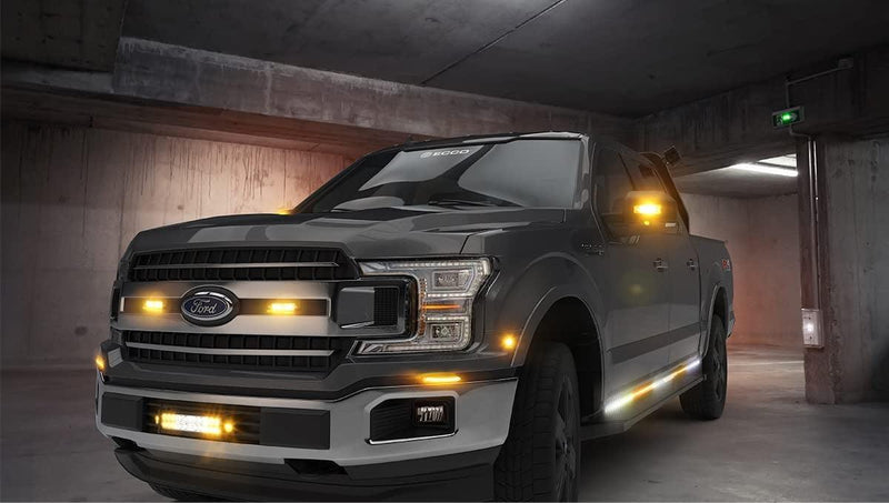 Módulo Destellante de Emergencia 4 LED Ambar Homologado - Autowin24