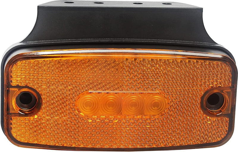 Luz de Delimitación Lateral LED · Luz Reflectora con Luz Lateral de Posición Ámbar - Autowin24