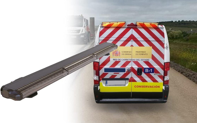 Barra LED de Emergencia 473 mm R65 – Alta Visibilidad y Seguridad - Autowin24