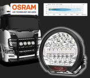 Faro Delantero LED Potente 141W Homologado Driving 7.752 Lúmenes con Luz de Posición ECE R112 - Autowin24