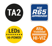 Mini Puente LED Homologado R65 TA2 – 394 mm. Alta Visibilidad para Vehículos Especiales - Autowin24