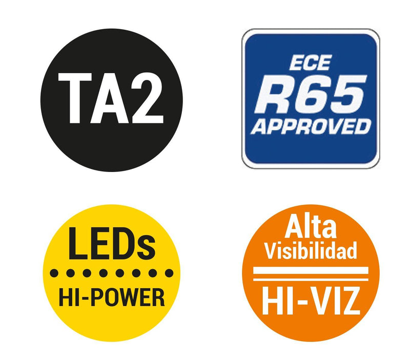 Mini Puente LED Homologado R65 TA2 – 394 mm. Alta Visibilidad para Vehículos Especiales - Autowin24