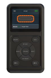 Puente Prioritario LED Azul R65 – 1.220 mm, Mando Inalámbrico y Diseño Aerodinámico - Autowin24