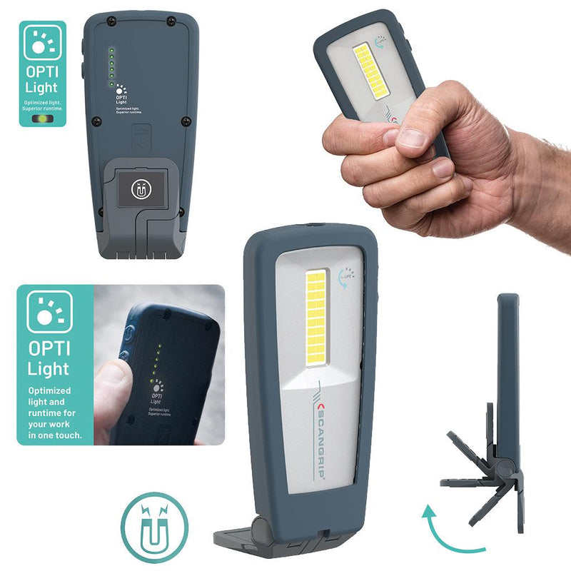Lámpara de Trabajo MINIFORM – Compacta, Potente y Recargable - Autowin24