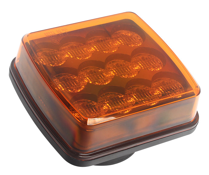 Kit Pilotos Emergencia Ámbar R65 LED IP67 Magnético Recargable
