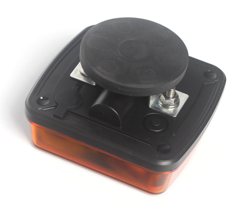 Kit Pilotos Emergencia Ámbar R65 LED IP67 Magnético Recargable
