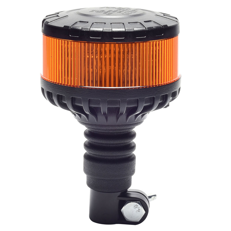 Rotativo LED Ámbar 12–24V con Sensor Día/Noche y Potencia Automática – IP69K, 16 LEDs Alta Intensidad