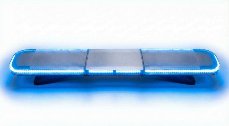 Puente Luminoso LED de Emergencia Bicolor Ámbar/Azul 12/24V – 1200 mm | Homologado R65