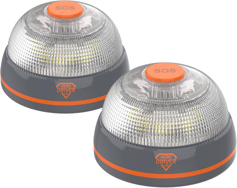 Pack 2 Balizas V16 Conectadas Geolocalizadas Homologadas DGT