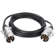 Enchufe para Remolque 7 Pines | Cable TPU Extensible 3.5M | Alta Resistencia para Caravanas y Tractores - Autowin24