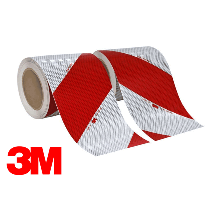 3M V2 Reflective Tape – Kit of 2 Rolls (140 mm x 45.7 m) for Vehicle Marking