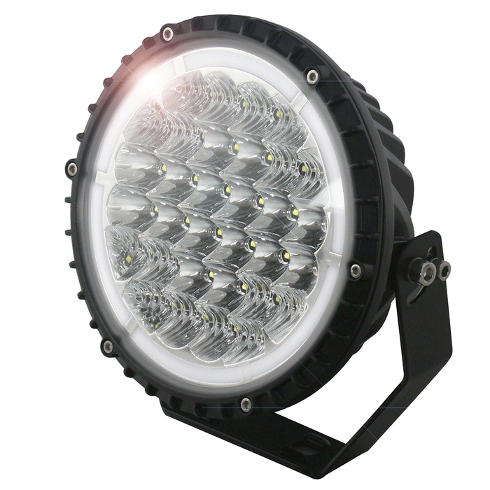 Approved 7” LED Auxiliary Headlight | 6,080 Lumens, Maximum Power and Durability