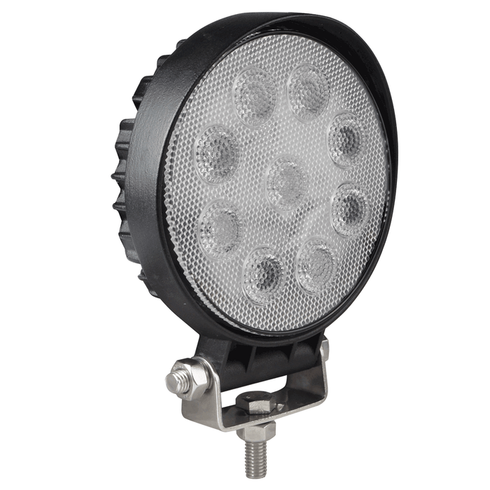 Foco LED Redondo 1600 Lúmenes con Interruptor | Compacto y Potente