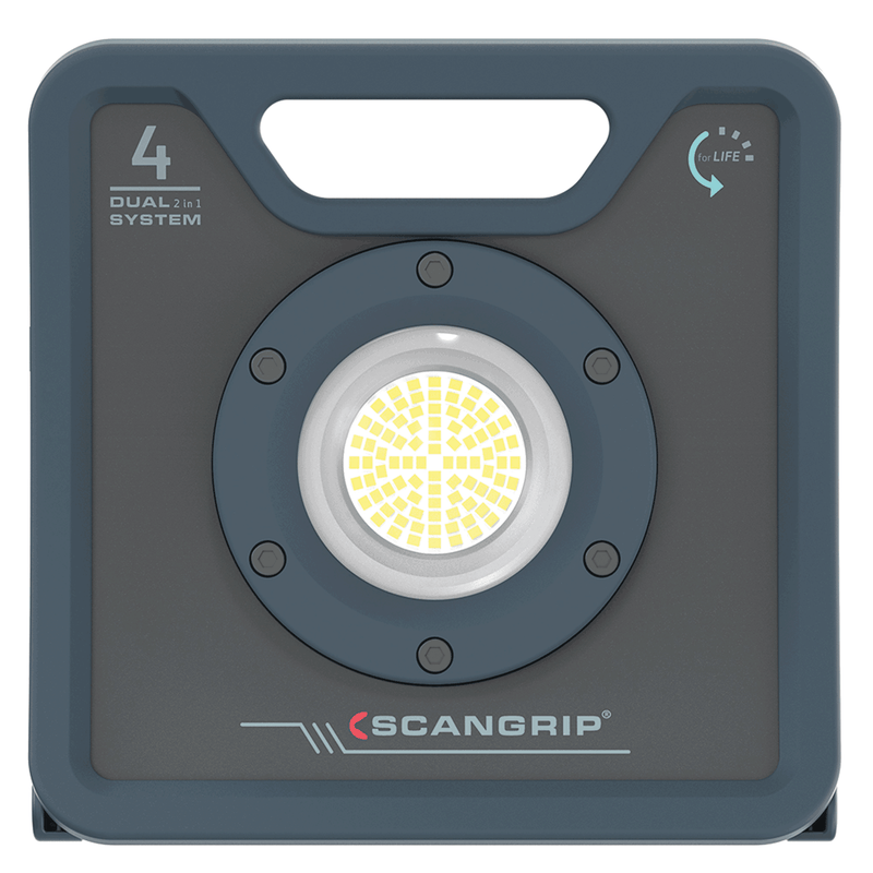 Foco de Trabajo LED NOVA 4K C+R - Iluminación Potente con Batería Recargable - Autowin24