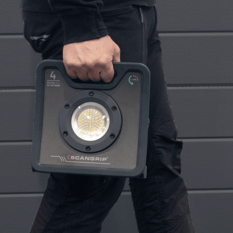 Foco de Trabajo LED NOVA 4K C+R - Iluminación Potente con Batería Recargable - Autowin24