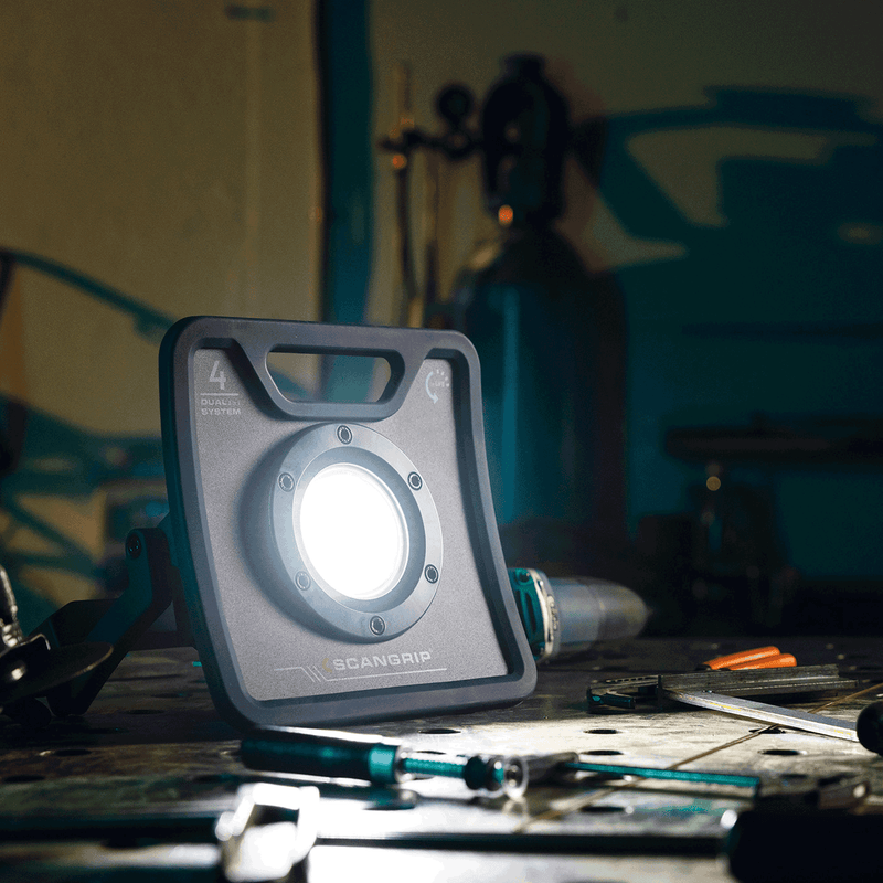 Foco de Trabajo LED NOVA 4K C+R - Iluminación Potente con Batería Recargable - Autowin24