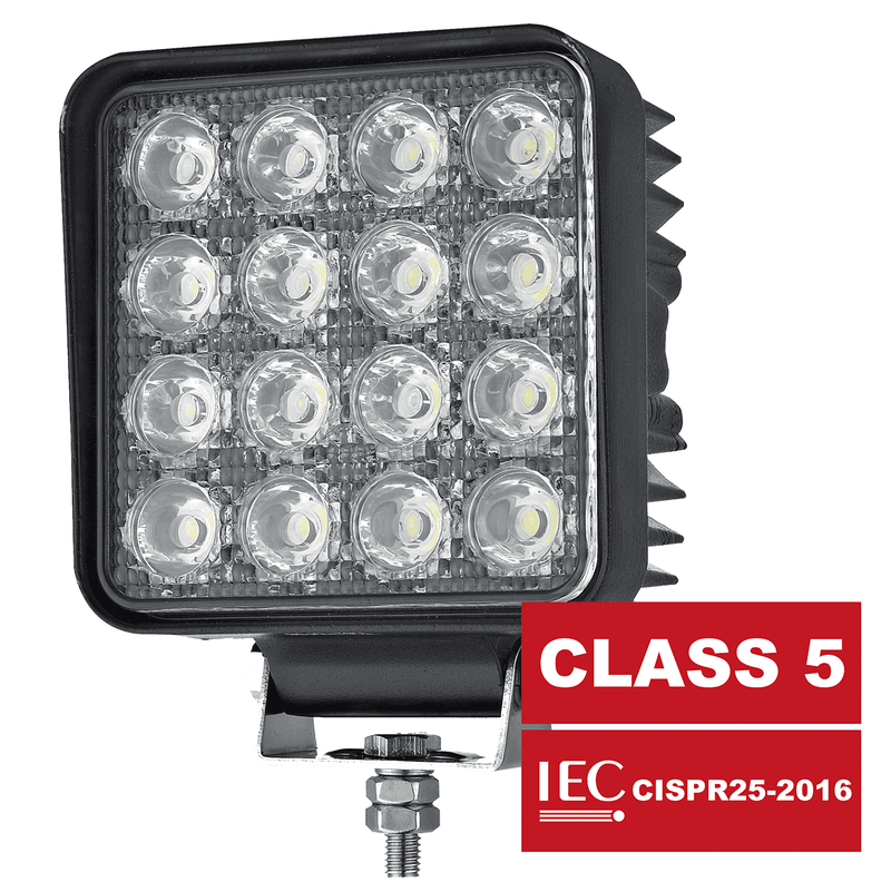 Foco de Trabajo LED Clase 5 | 2500 Lúmenes, IP67 y Protección Electromagnética - Autowin24