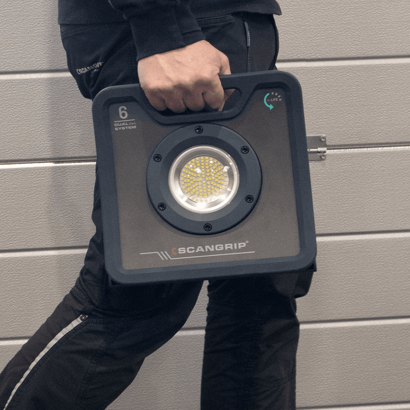 Foco de Trabajo LED NOVA 6K C+R - Máxima Iluminación con Batería Recargable - Autowin24