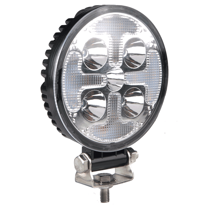 LED spotlight with Amber emergency light | 1300 Lumens, 3 Modes and IP67