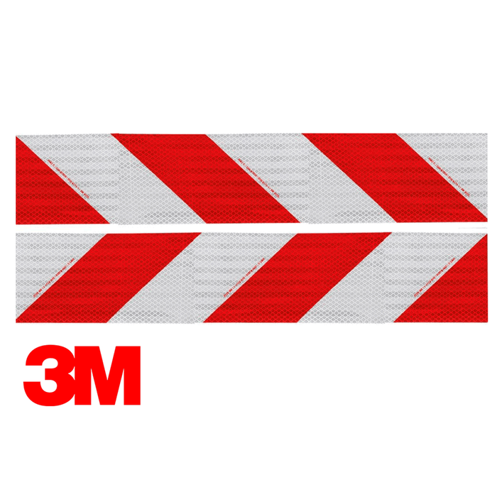 3M V2 Reflective Tape – Pack of 10 Strips (141 x 705 mm) for Marking Vehicles and Containers