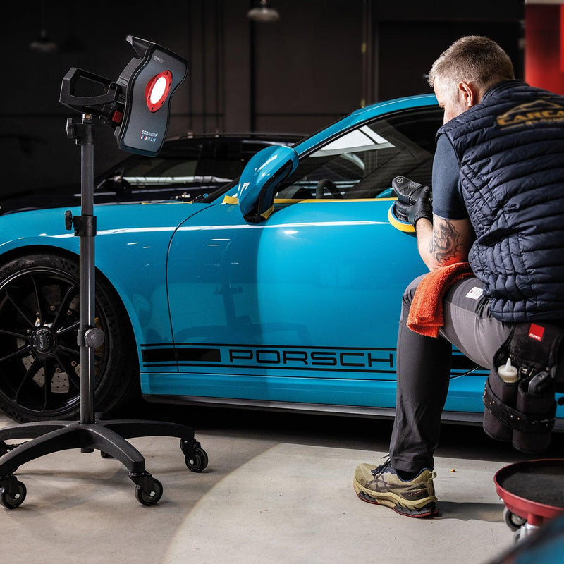 STARMATCH – Luz CRI+ para Pulidora con Iluminación 180° y 5 Temperaturas de Color - Autowin24