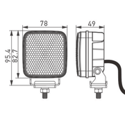 Mini Foco LED 2000 Lúmenes | Compacto con Interruptor ON/OFF - Autowin24