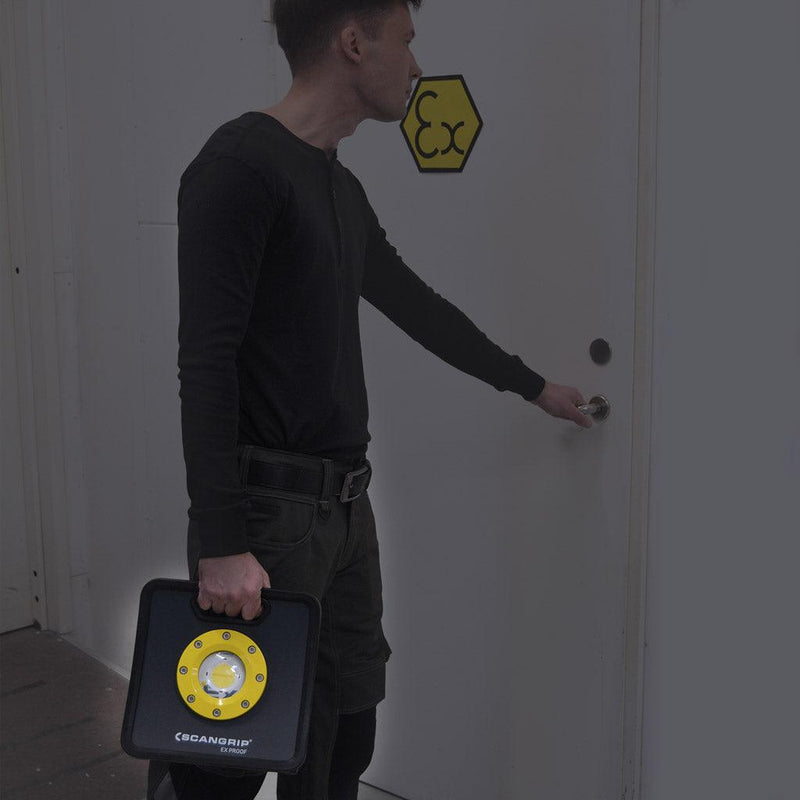 NOVA-EX R – Foco LED ATEX Recargable 4000lm IP65 para Zonas con Riesgo de Explosión - Autowin24