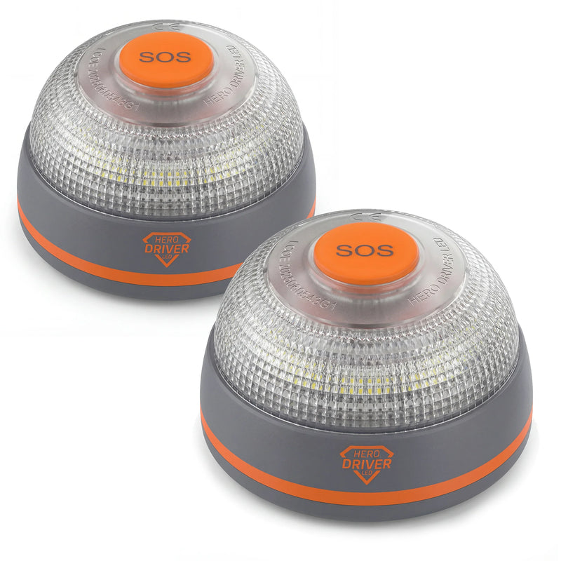 Pack 2 Balizas V16 Conectadas Geolocalizadas Homologadas DGT