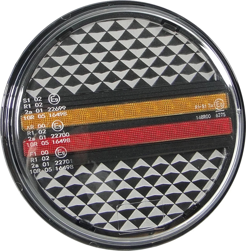 12/24V Multi-voltage LED Rear Light Approved E-Mark IP67