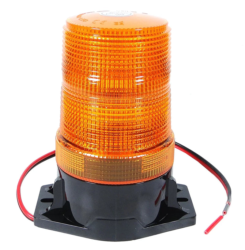 Rotativo LED Ámbar 12–100V para Carretilla Elevadora Industrial