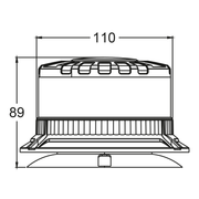 Rotativo LED 36W Homologado R65 | Alta Potencia, Base Magnética e IP69K - Autowin24